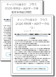 「キャリアの青本Ⅳプラス　2026年時事・統計データ編（2026年度後期試験対応版）」上巻・下巻/重要事項確認問題集